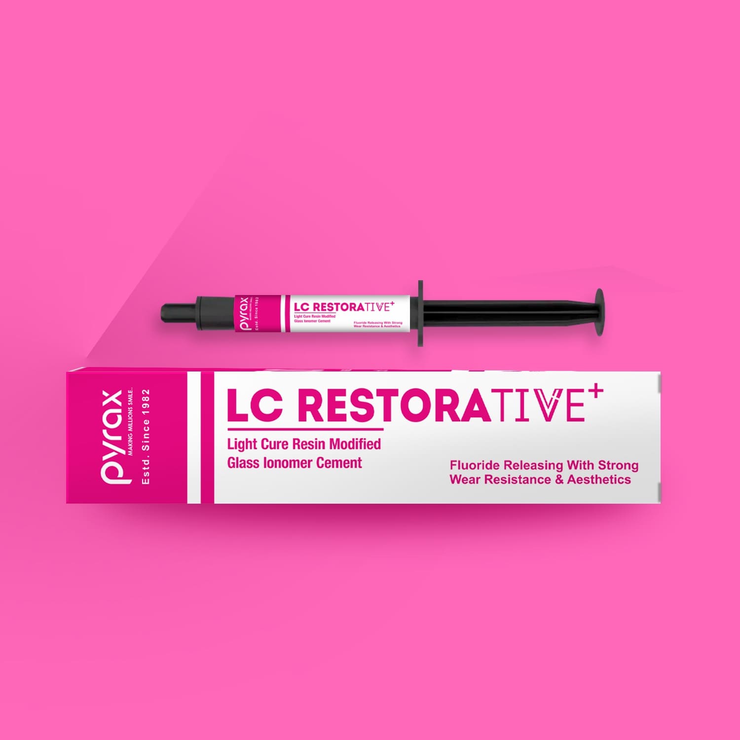 LIGHT CURE GLASS IONOMER COMPOSITE CEMENT RESTORATIVE 1 * 2 GMS