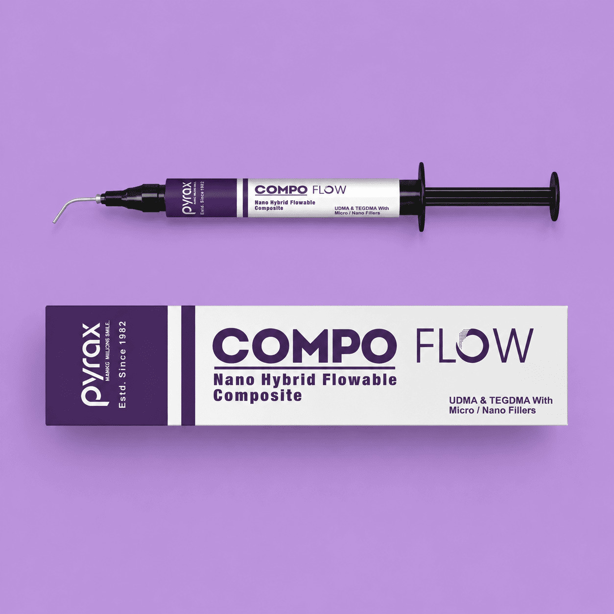 LIGHT CURE NANO HYBRID FLOWABLE COMPOSITE 1 * 2 GMS