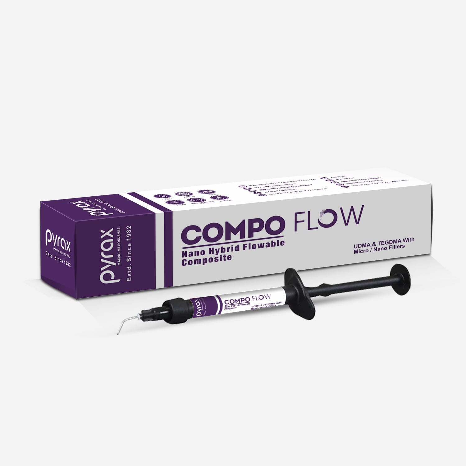 LIGHT CURE NANO HYBRID FLOWABLE COMPOSITE 1 * 2 GMS