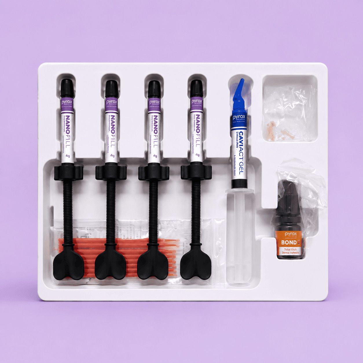 LIGHT CURE NANO HYBRID UNIVERSAL RESTORATIVE COMPOSITE KIT