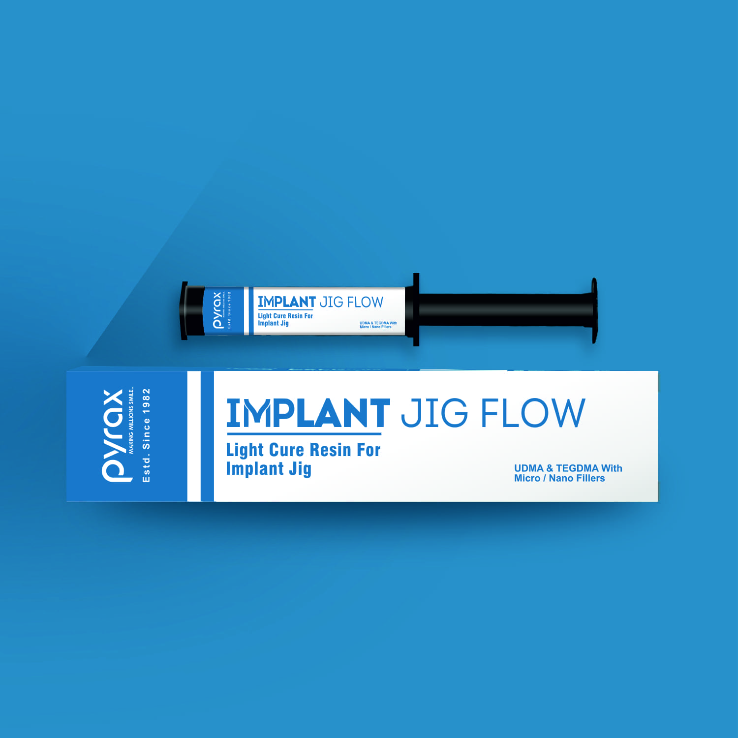 LIGHT CURE RESIN FOR IMPLANT JIG FLOW 1 INTO 15 GMS