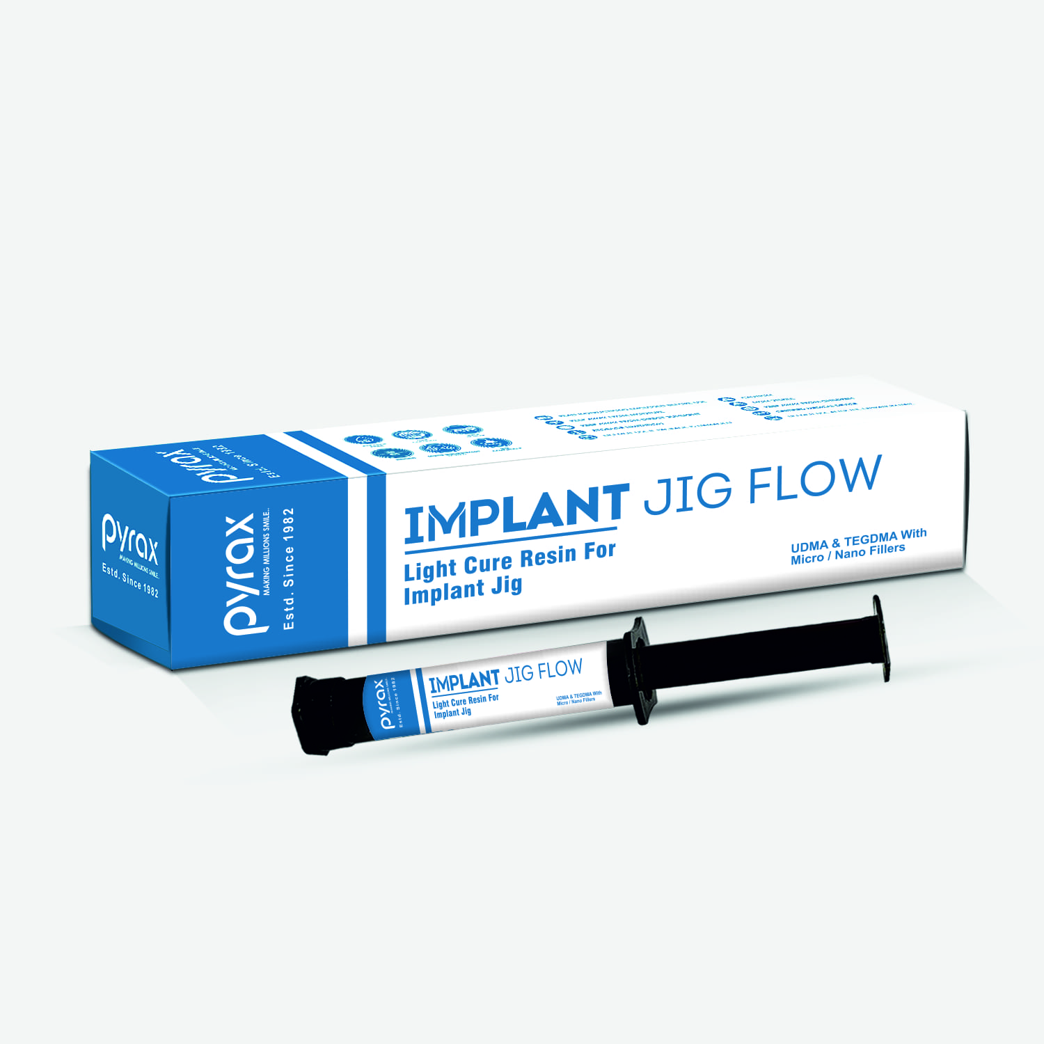 LIGHT CURE RESIN FOR IMPLANT JIG FLOW 1 INTO 15 GMS