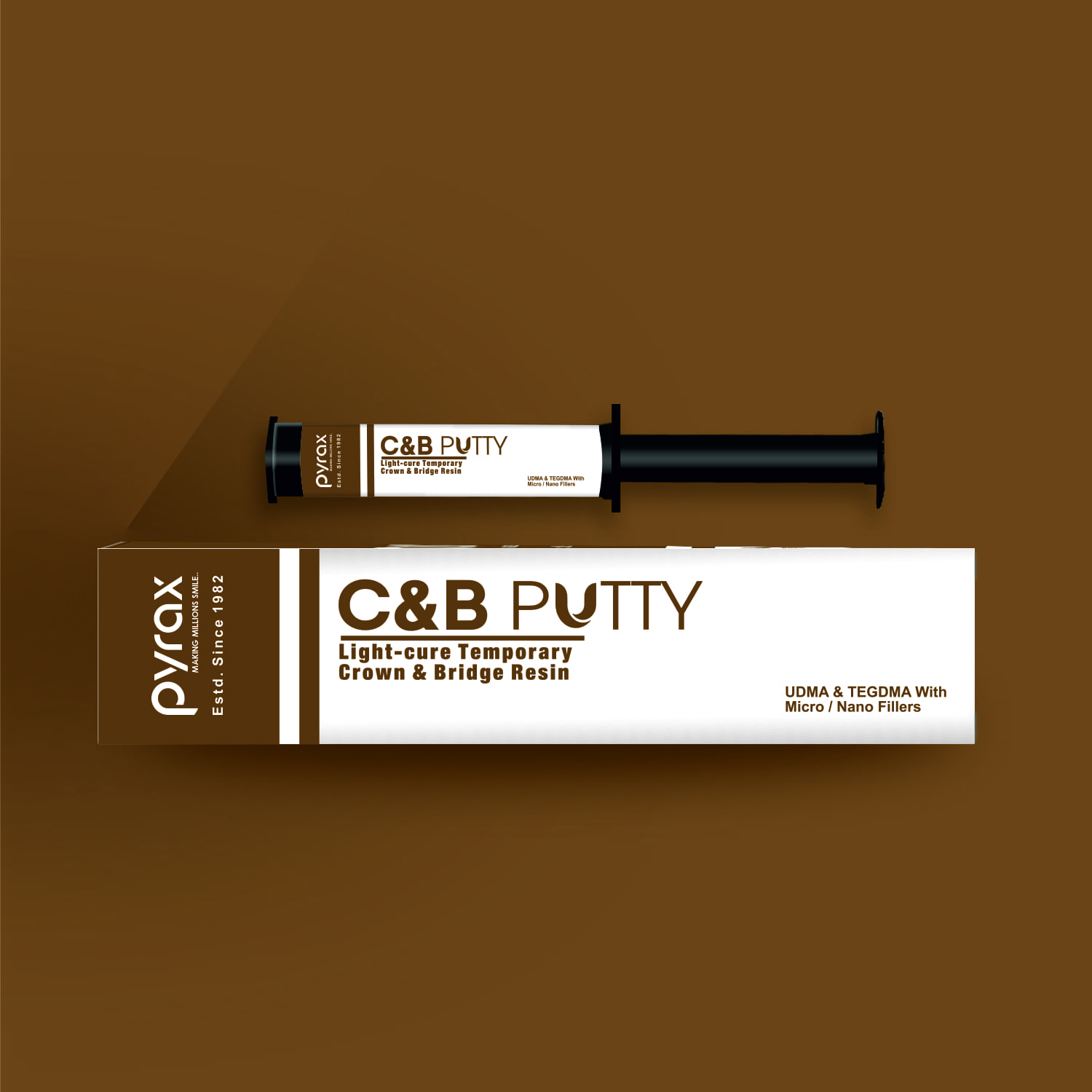 LIGHT CURE TEMPORARY CROWN AND BRIDGE PUTTY 1 * 12 ML